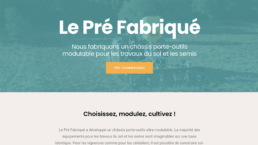 le pré fabriqué agriculture site web