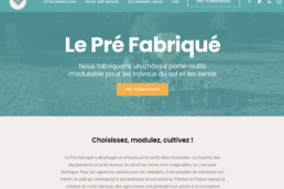 le pré fabriqué agriculture site web