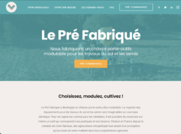 le pré fabriqué agriculture site web