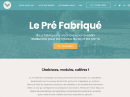 le pré fabriqué agriculture site web