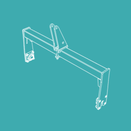 matériel agricole modulable support rouleau