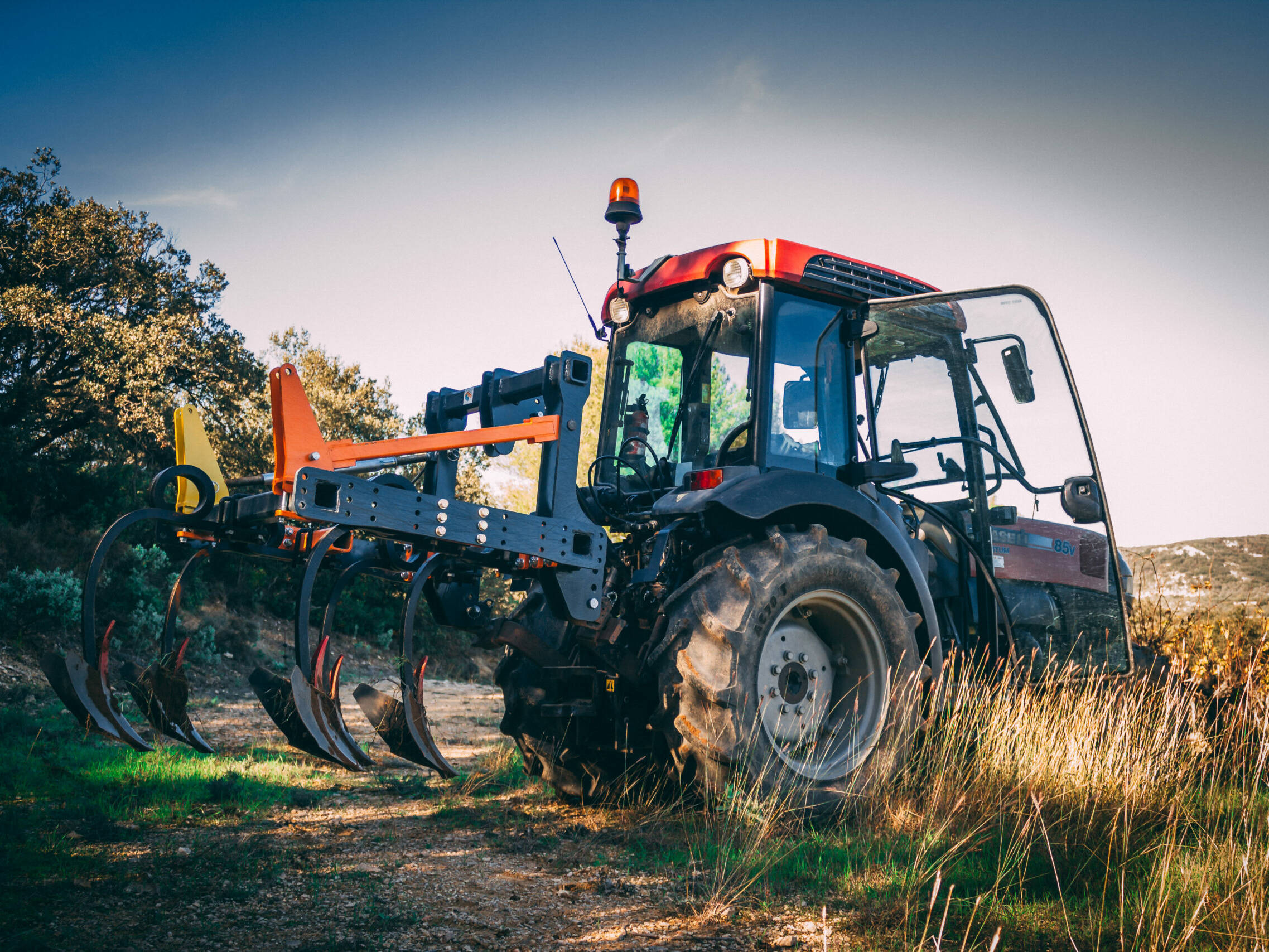 Matériel agricole tracteur cadre le pré fabriqué